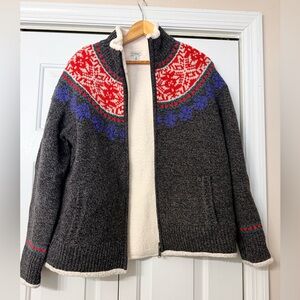 L.L. Bean | Nordic Cream Fleece Jacket